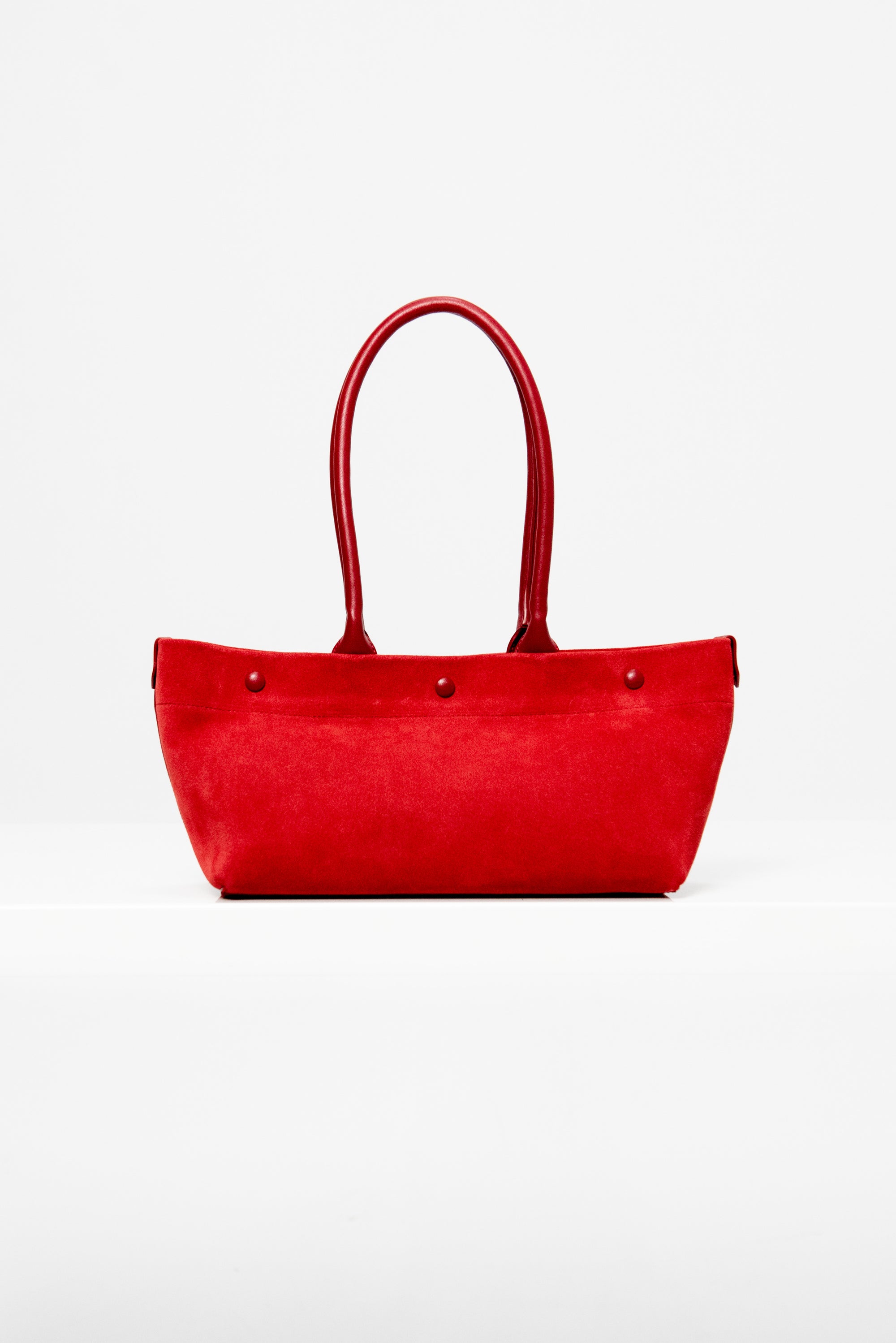 E/W Mini Tote, Maroon