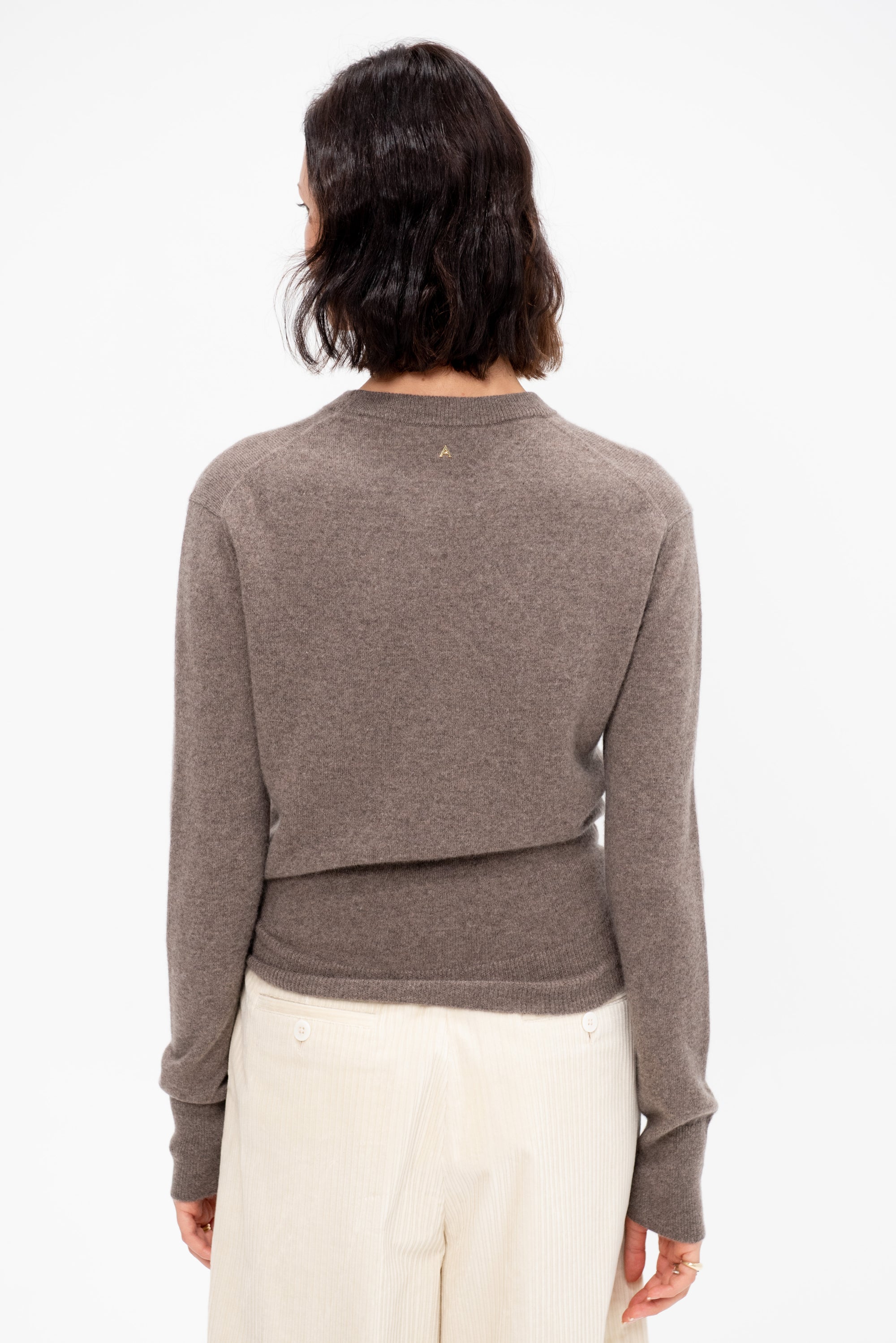Nalini Sweater, Clove Melange