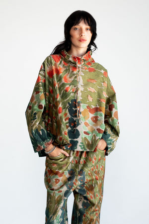 Anntian - Corduroy Bold Top, Print FF - Marble Dark