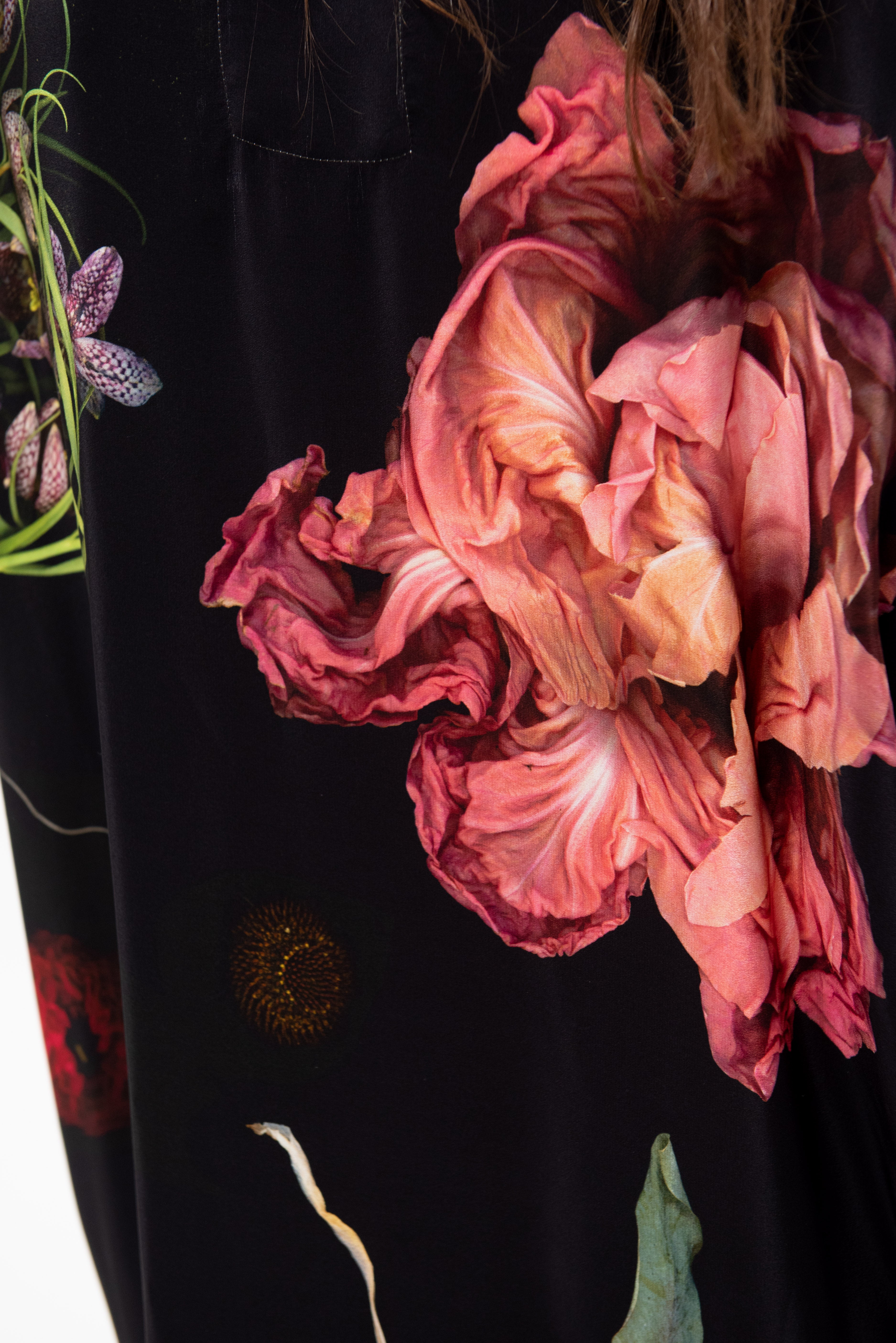 Anntian Silk Dress, Print C – Kick Pleat Anntian Silk Dress, Print C – Kick Pleat