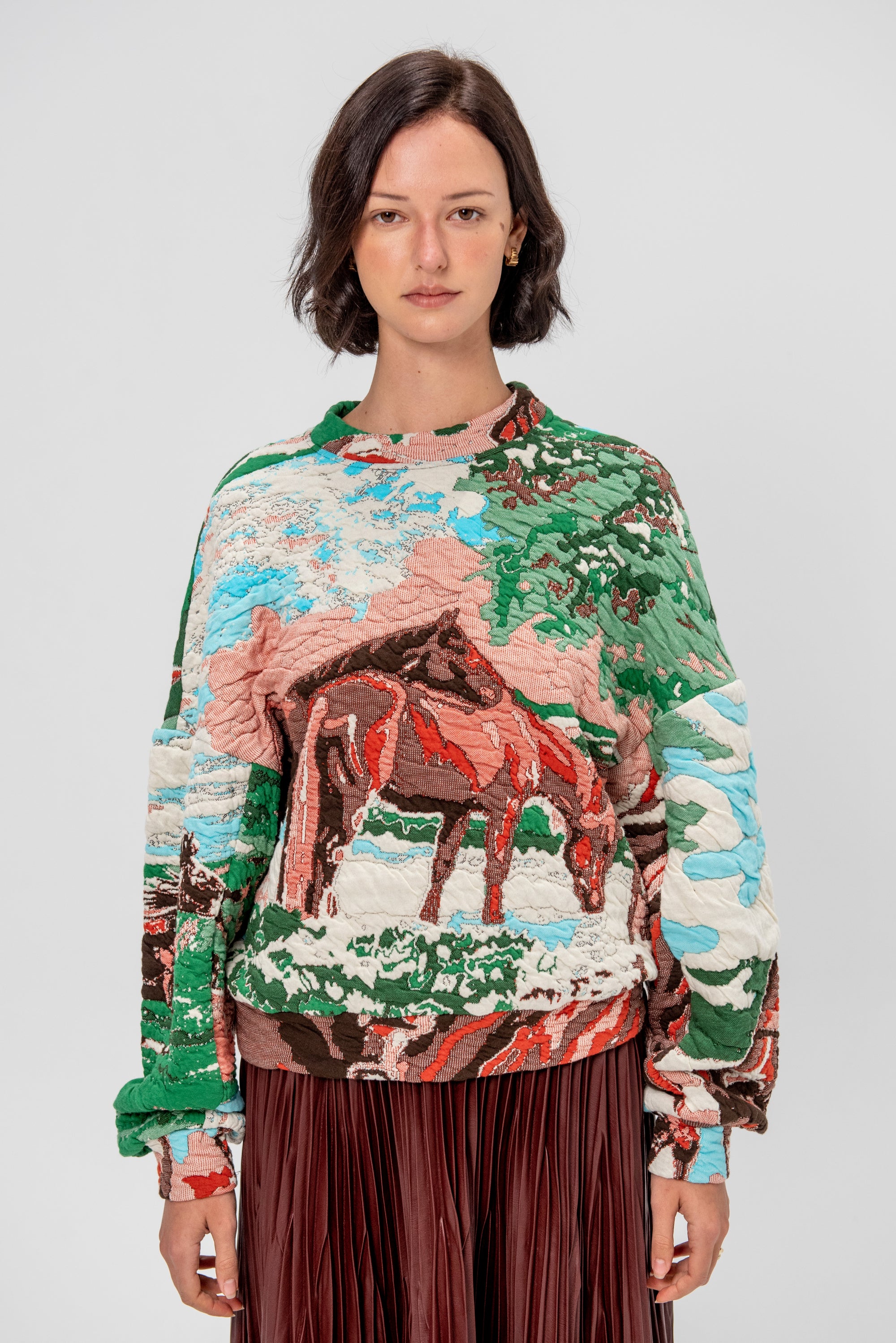 Unisex Sweater, Wild Horses