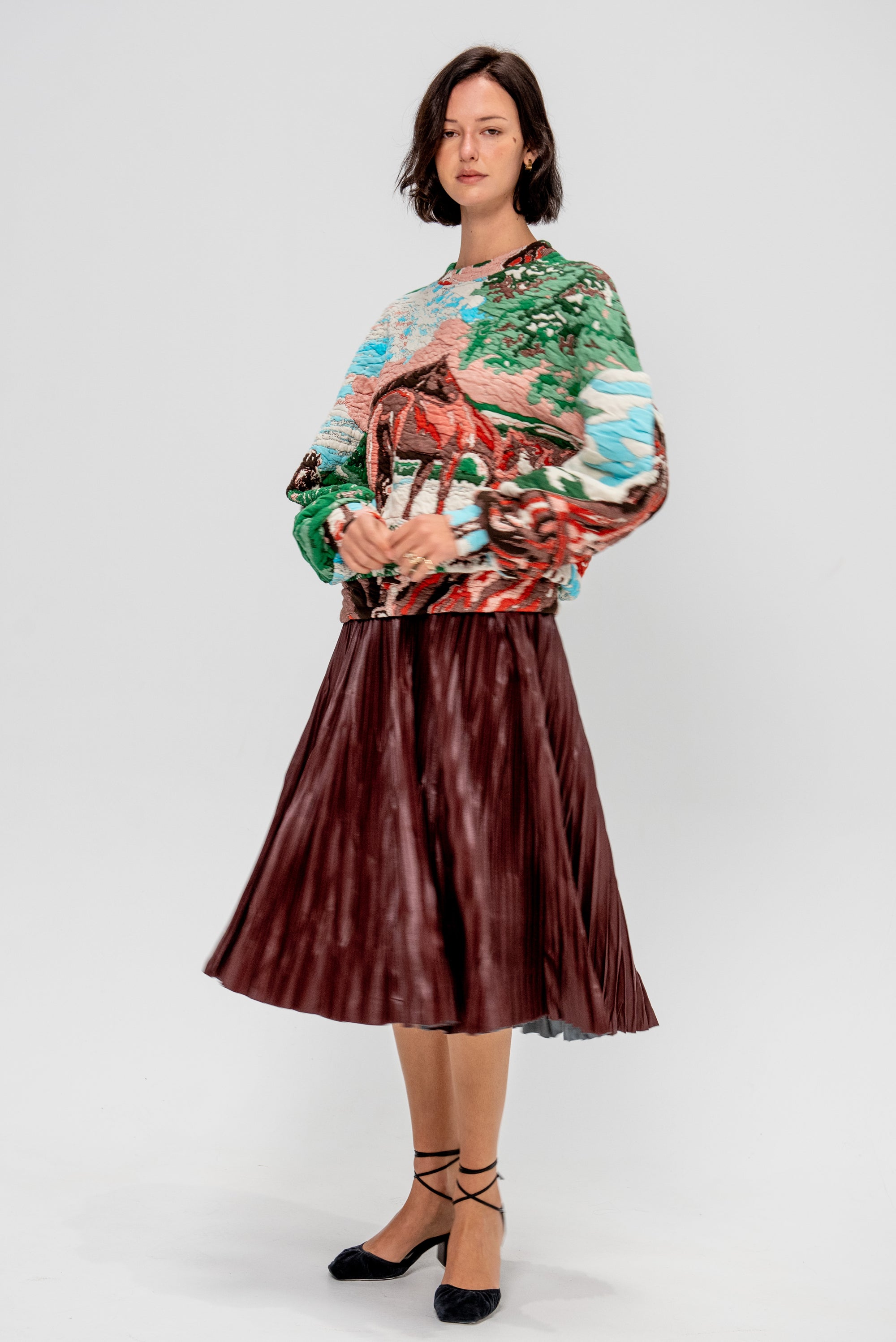 Unisex Sweater, Wild Horses