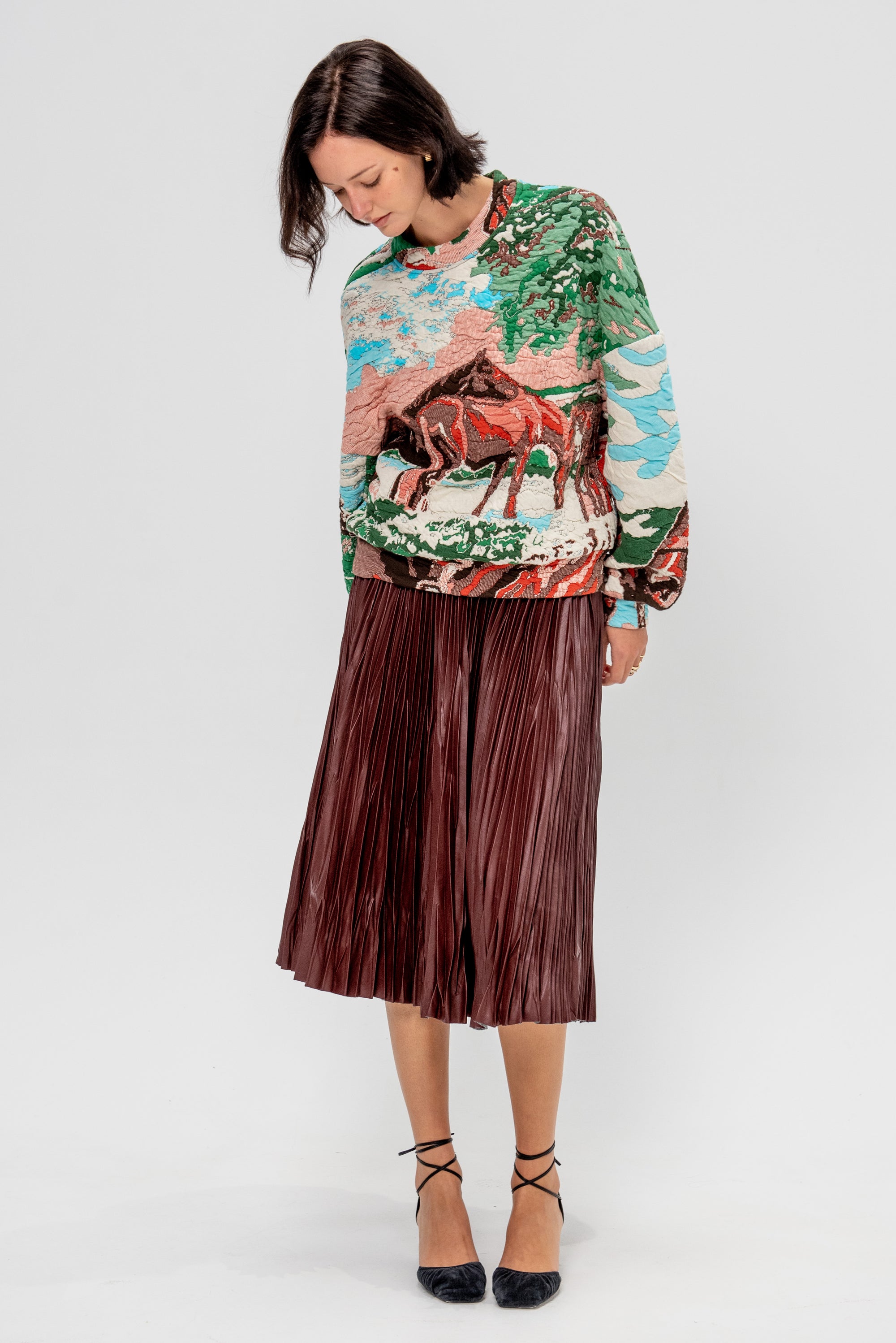 Unisex Sweater, Wild Horses
