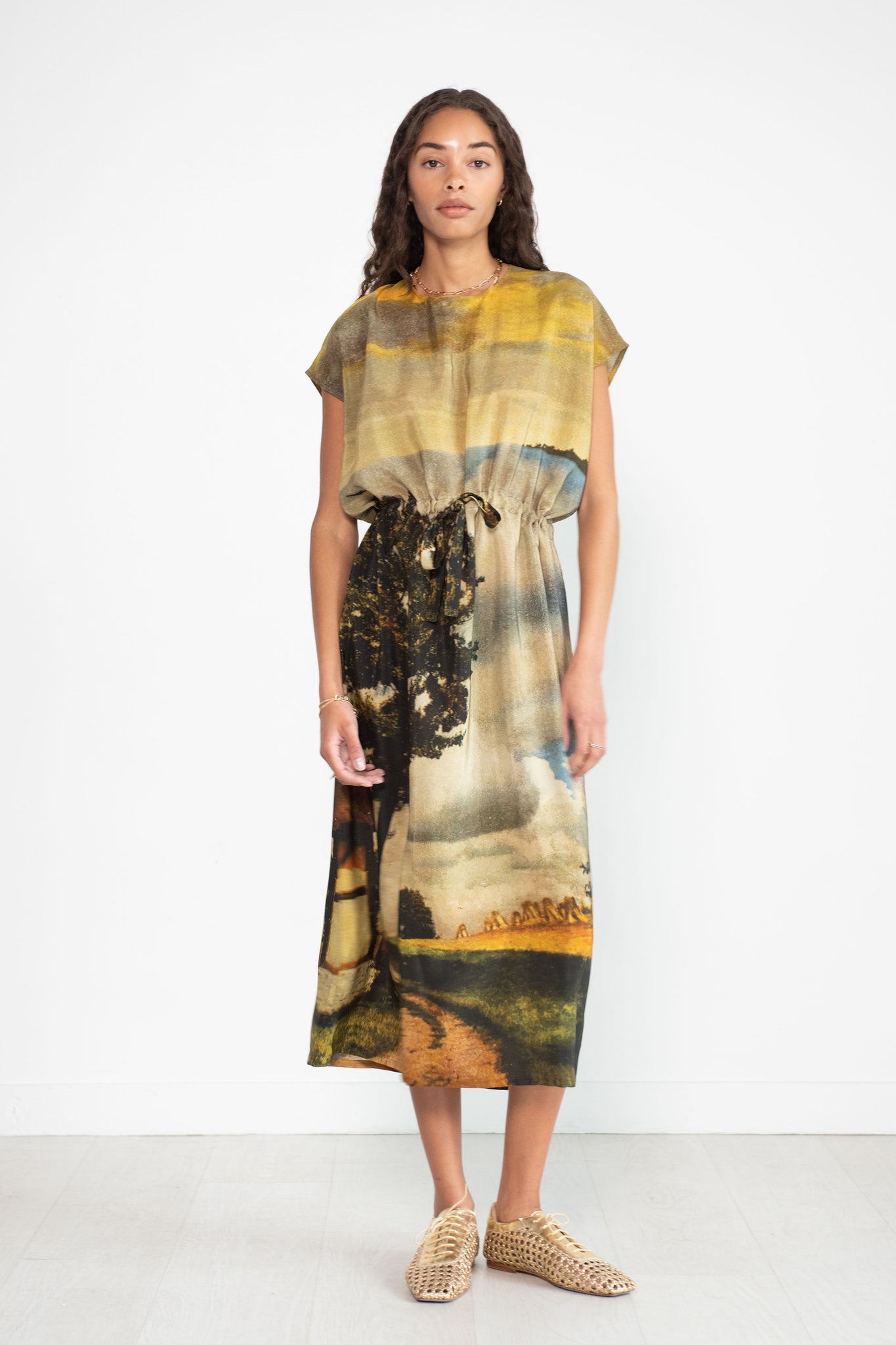 ANNTIAN - Simple Dress, Print G