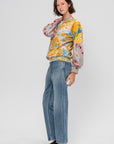 Pullover, Print 1 ABC
