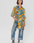 Silkshirt, Print ABC