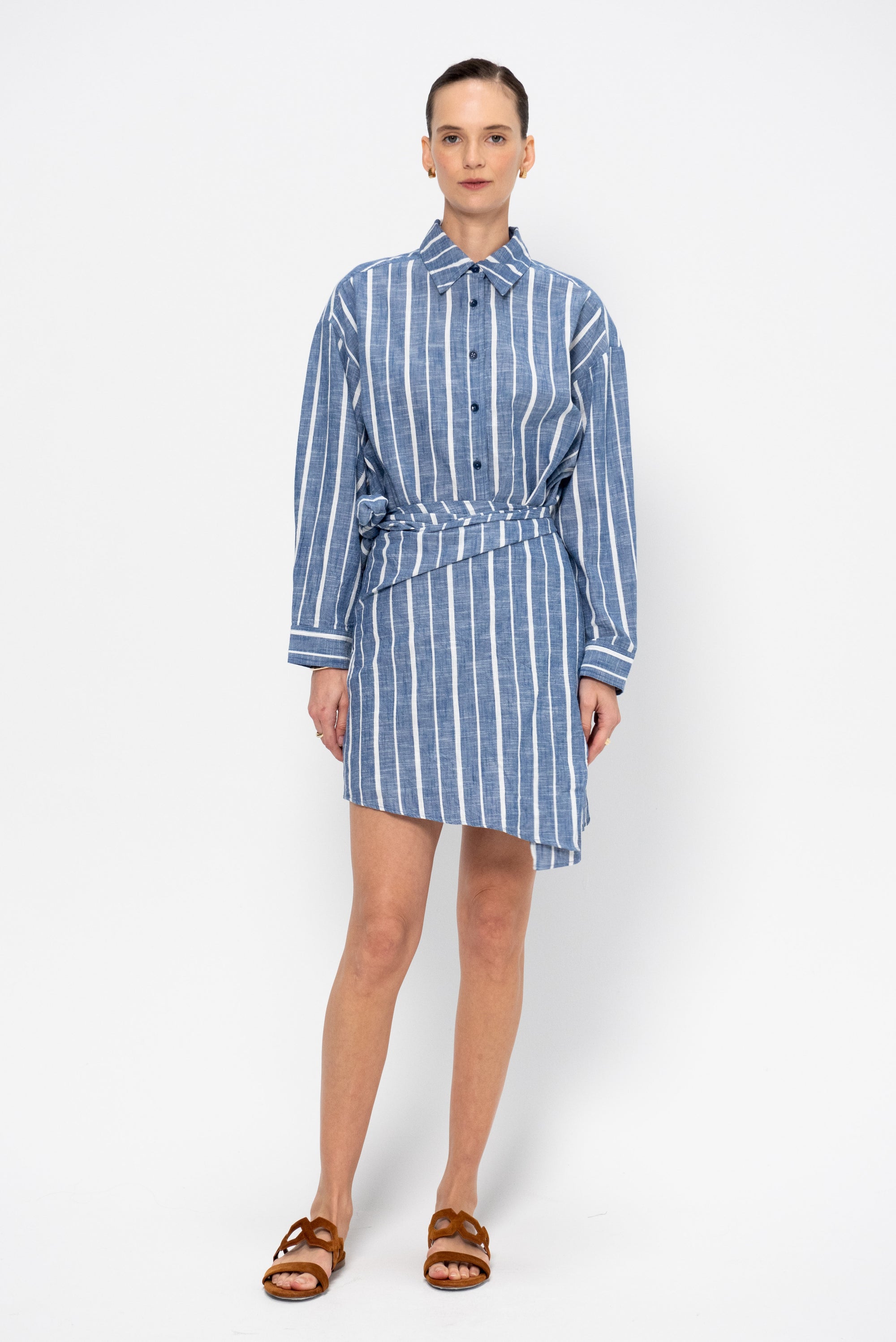 Alessandra Mini, Chambray Blue