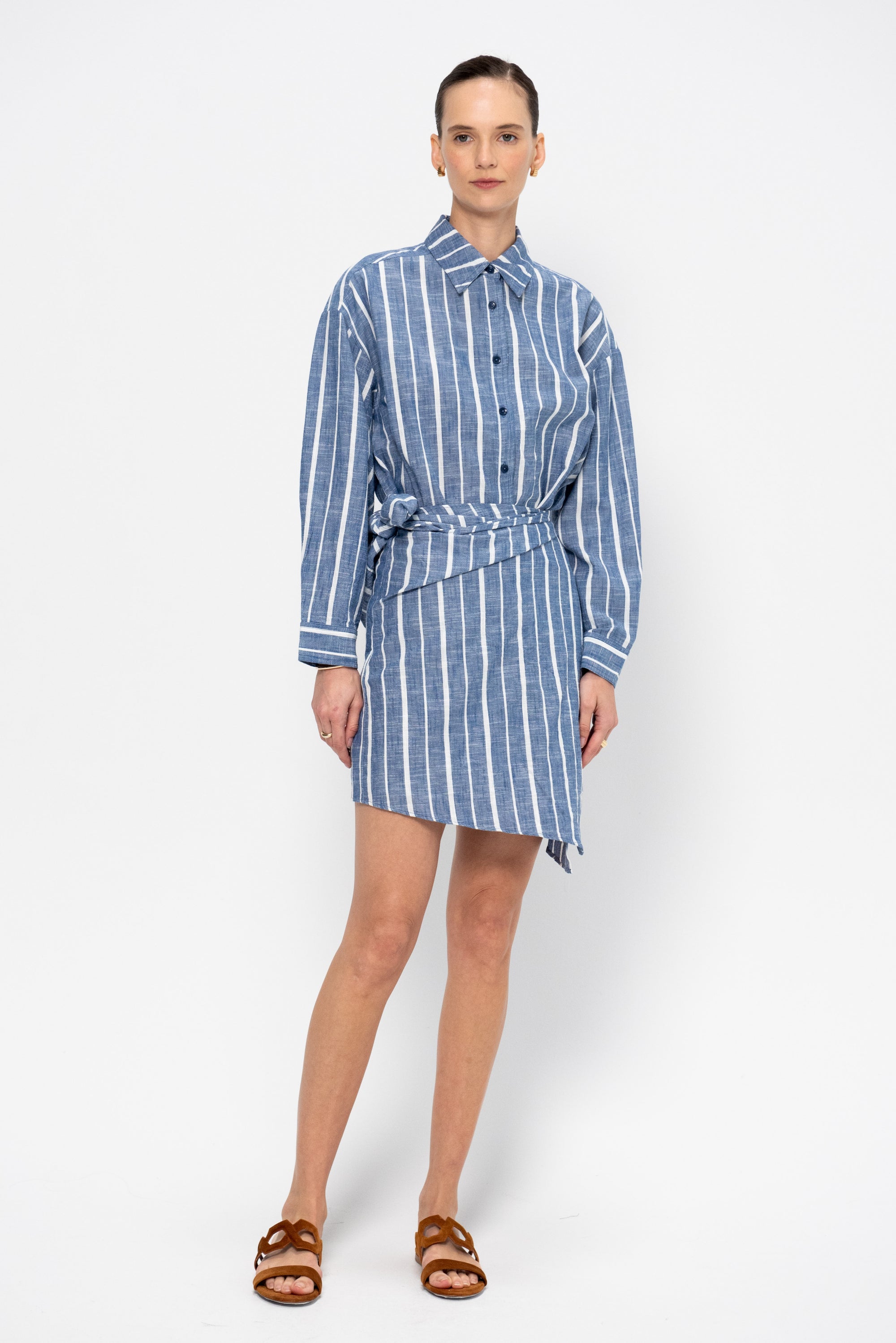 Alessandra Mini, Chambray Blue