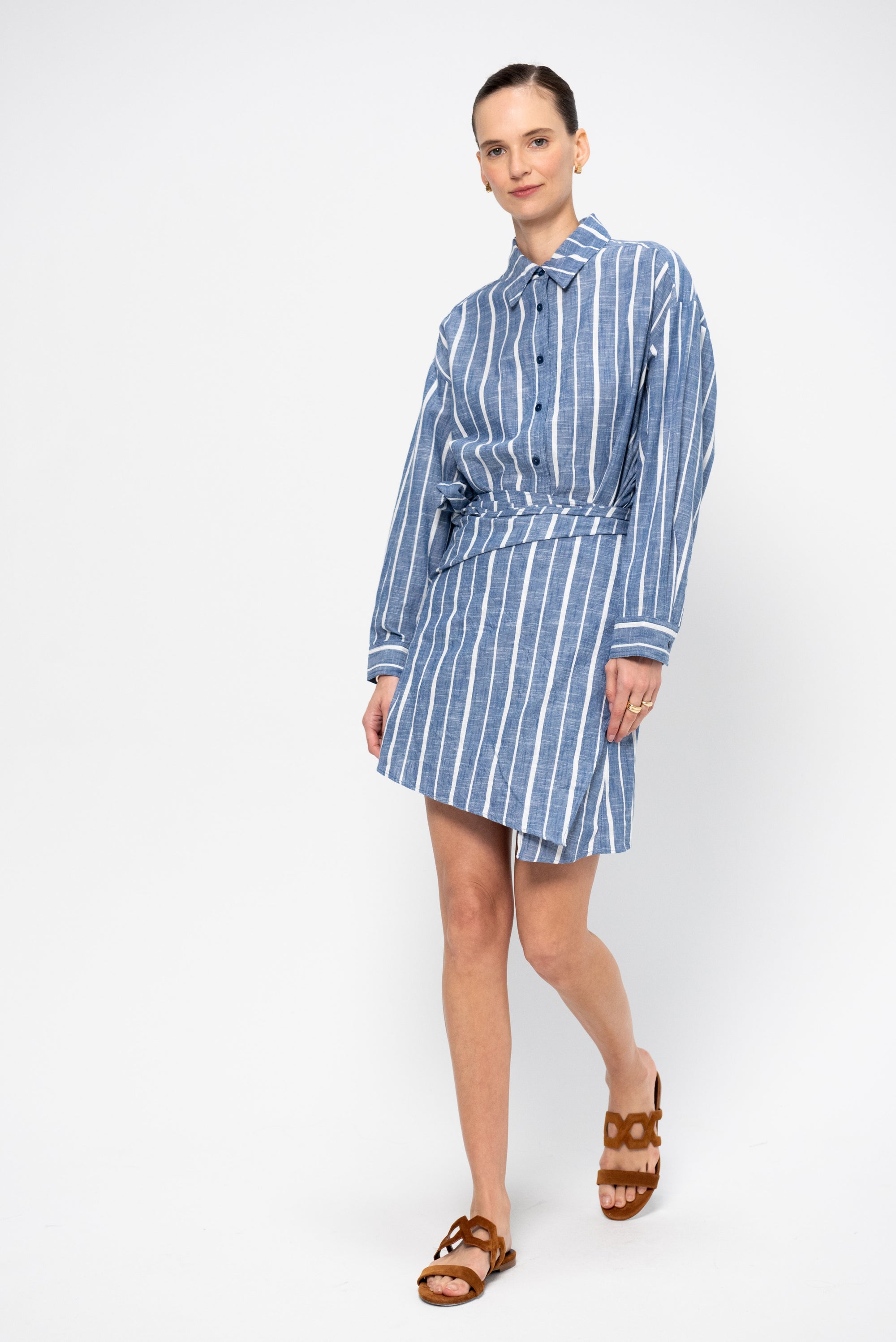 Alessandra Mini, Chambray Blue