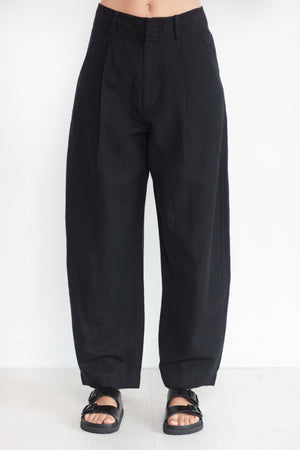 APIECE APART - Bari Crop Trouser, Black