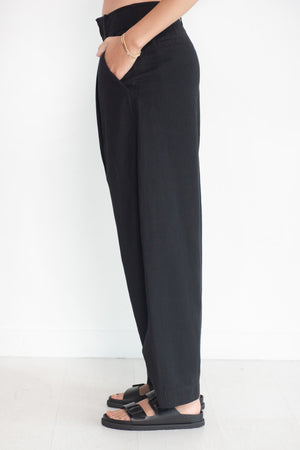 APIECE APART - Bari Crop Trouser, Black