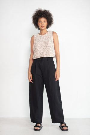 APIECE APART - Bari Crop Trouser, Black