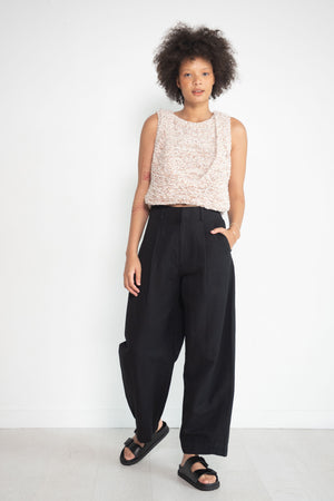 APIECE APART - Bari Crop Trouser, Black