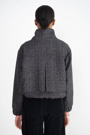 Apiece Apart - Selva Cropped Bomber, Plaid Bomber
