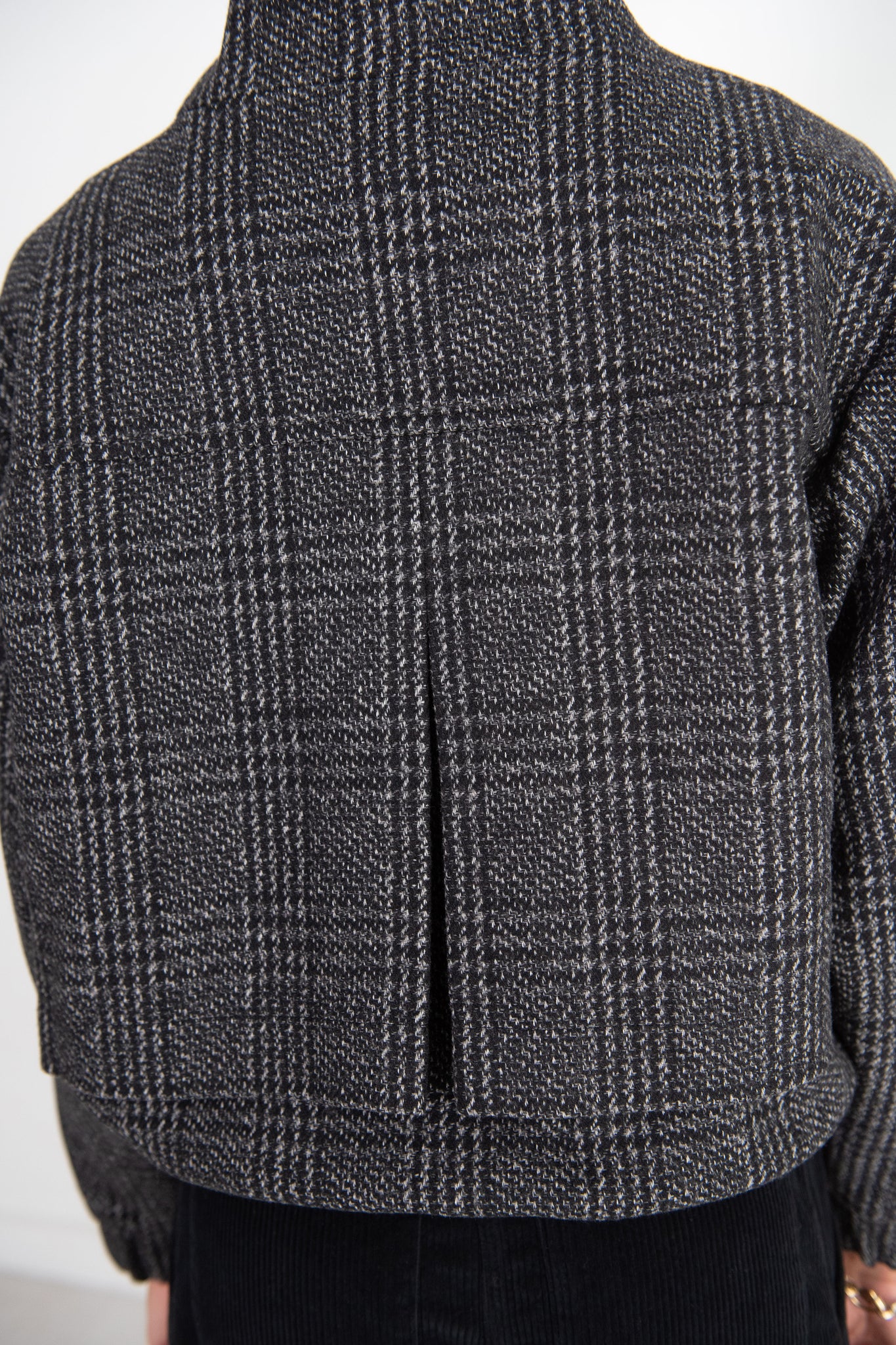 Apiece Apart - Selva Cropped Bomber, Plaid Bomber