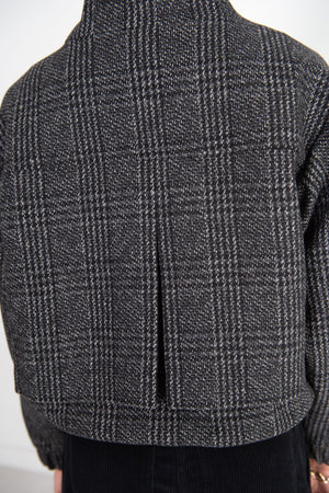 Apiece Apart - Selva Cropped Bomber, Plaid Bomber