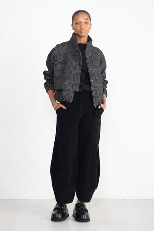 Apiece Apart - Selva Cropped Bomber, Plaid Bomber