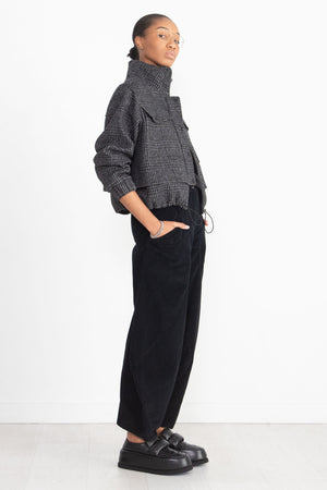Apiece Apart - Selva Cropped Bomber, Plaid Bomber