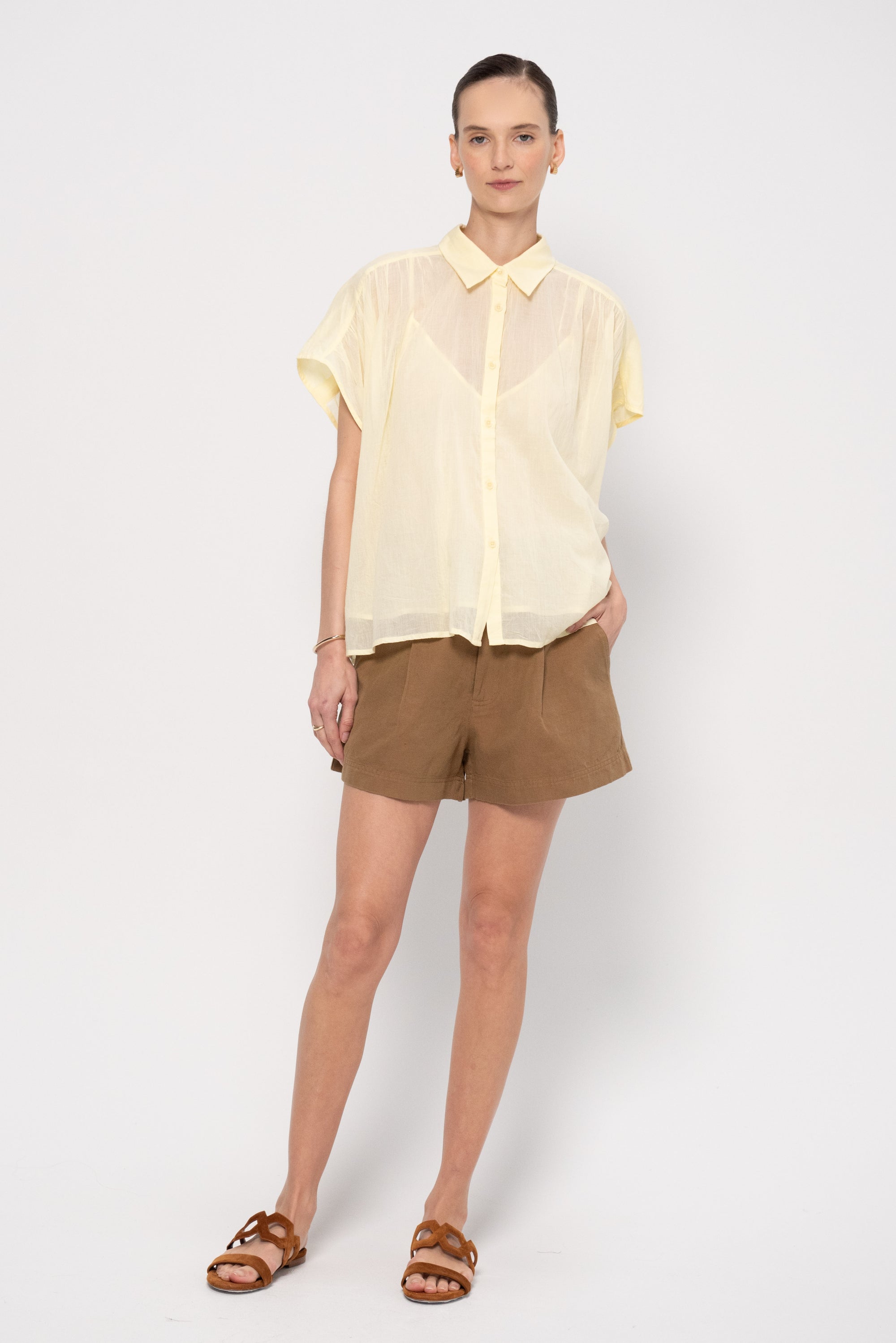 Agni Floaty Top, Butter