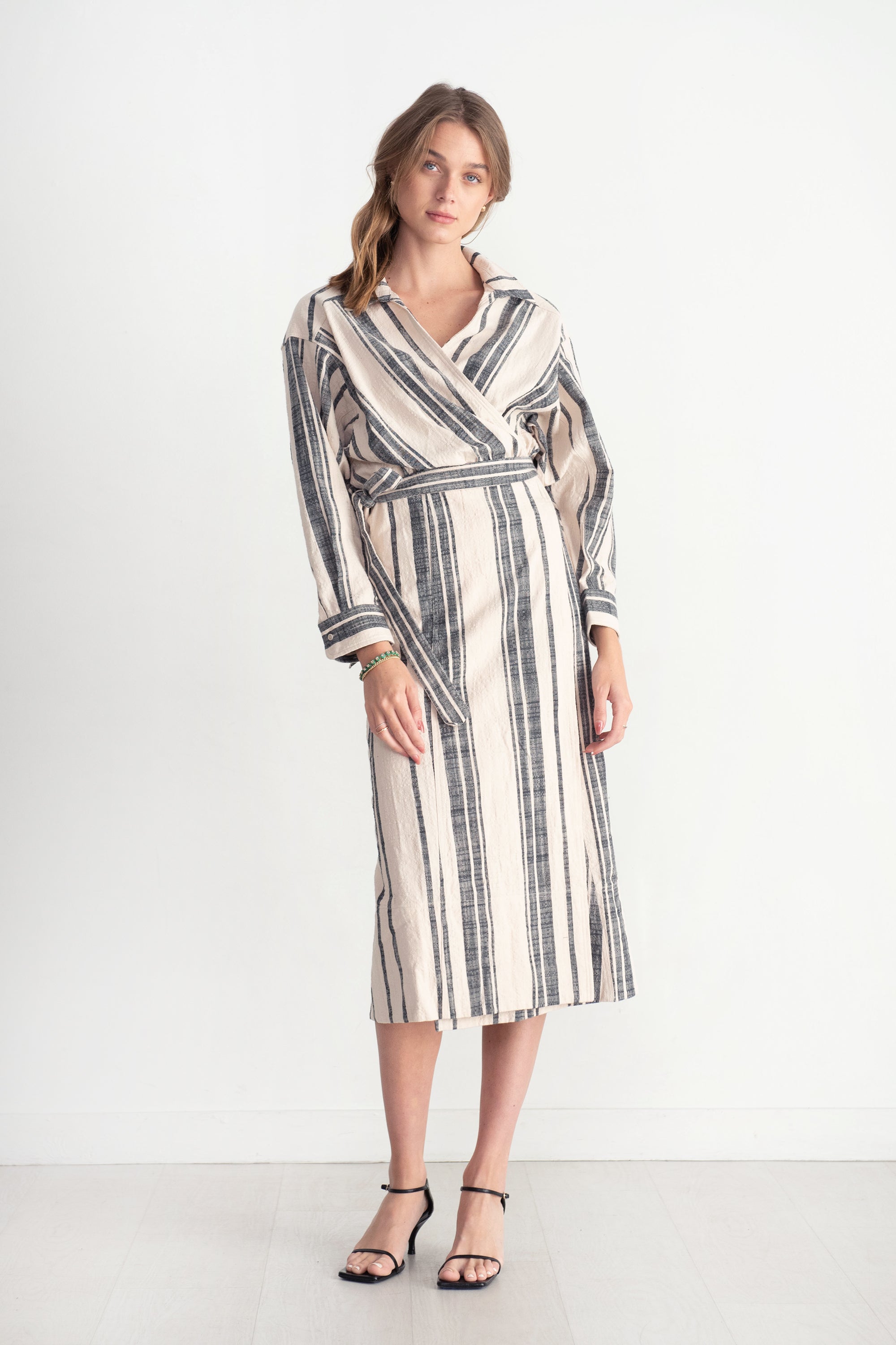 Apiece apart deals striped dress