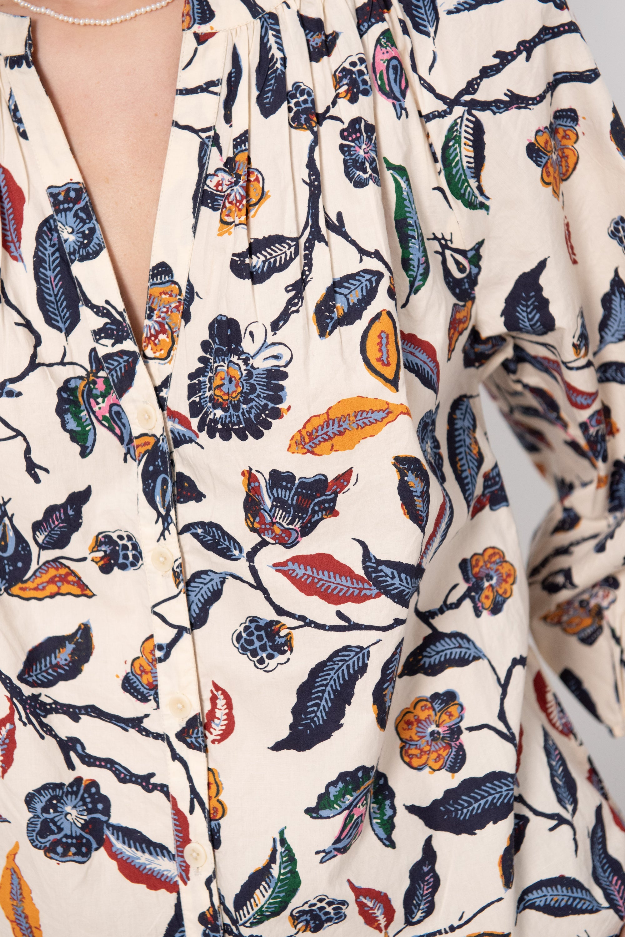 Mitte Top, Garden Floral