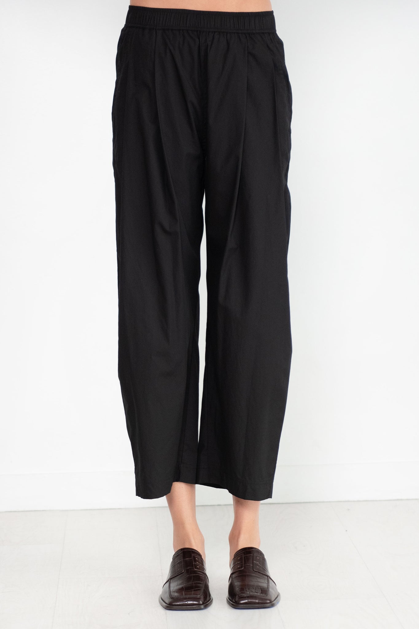 APIECE APART - Spa Pleat Pant, Black