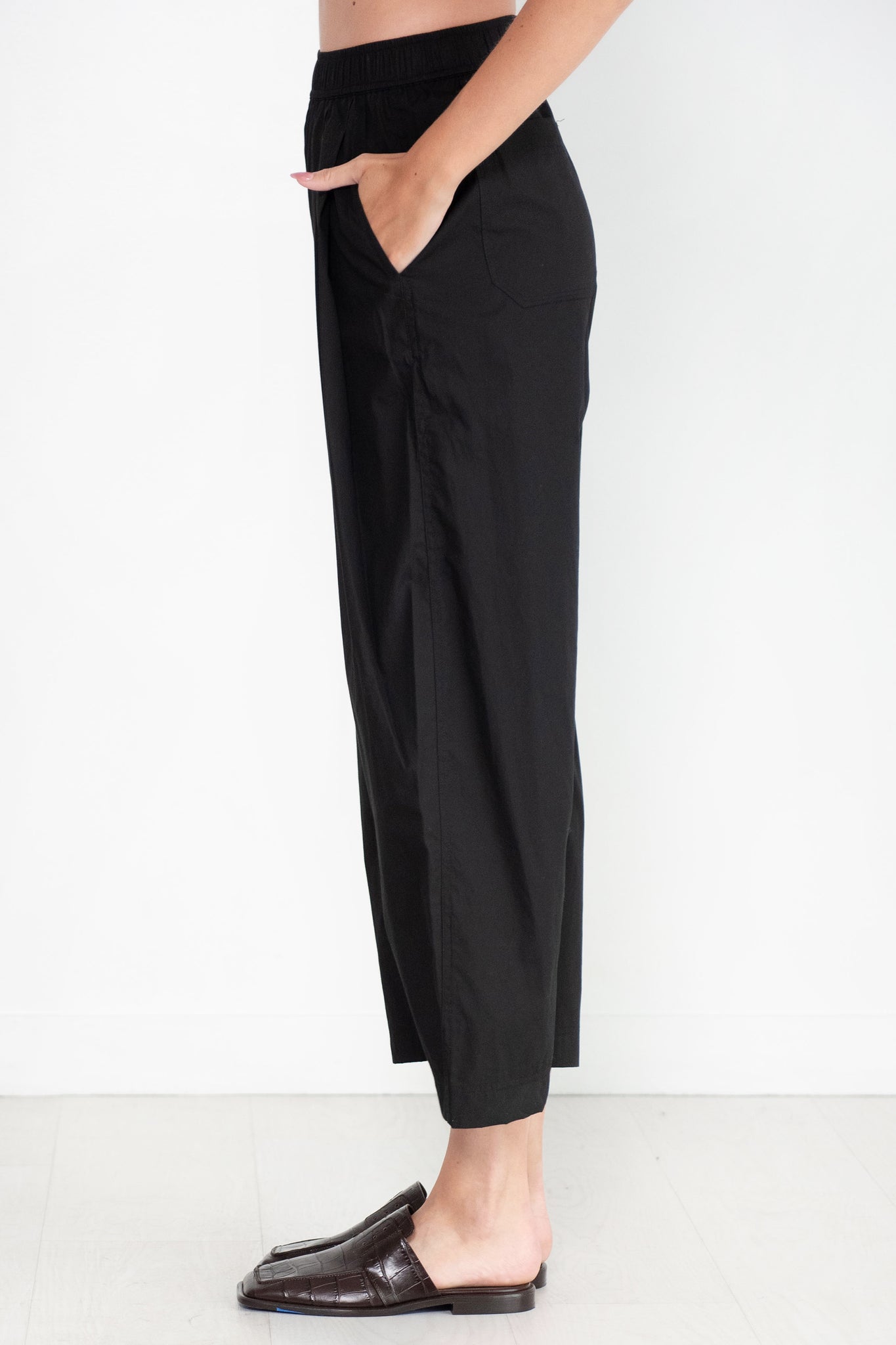 APIECE APART - Spa Pleat Pant, Black