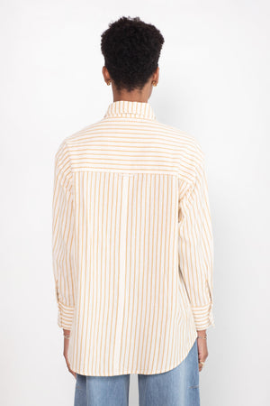 APIECE APART - Oversized Button Down, Sun Stripe