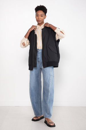 APIECE APART - Oversized Button Down, Sun Stripe