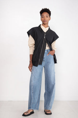 APIECE APART - Oversized Button Down, Sun Stripe