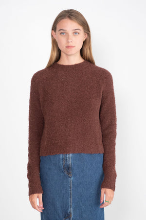 APIECE APART - Liisa Textured Crop, Chocolate