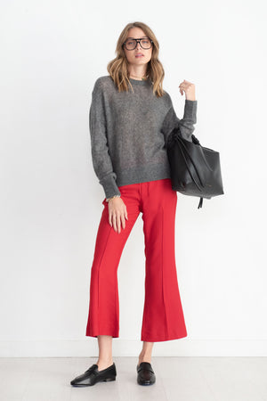 Apiece Apart - Rene Flare Trouser, Deep Red