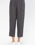 Herringbone Trousers, Ecru & Blue