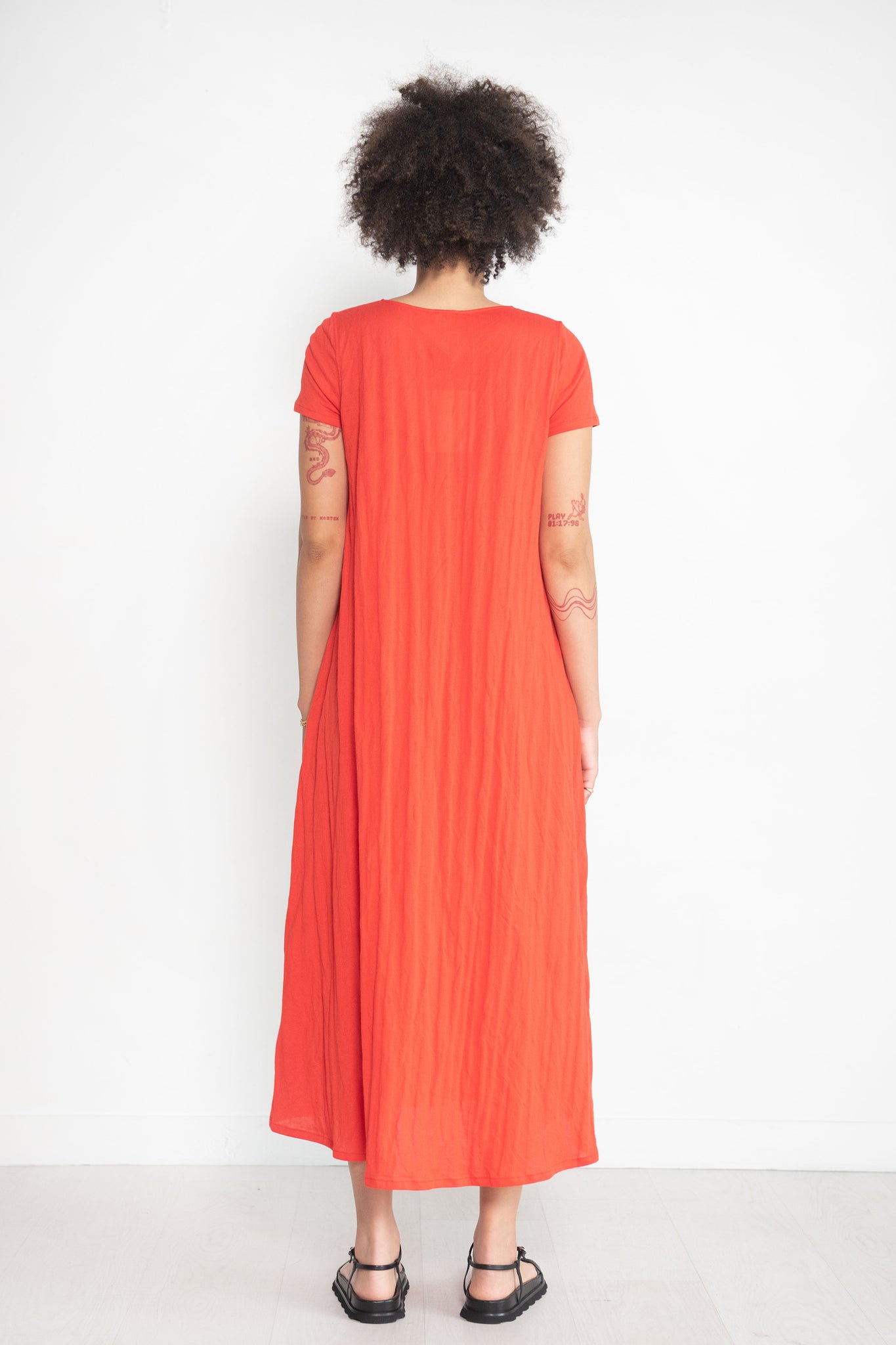 APUNTOB - Jersey Dress, Poppy