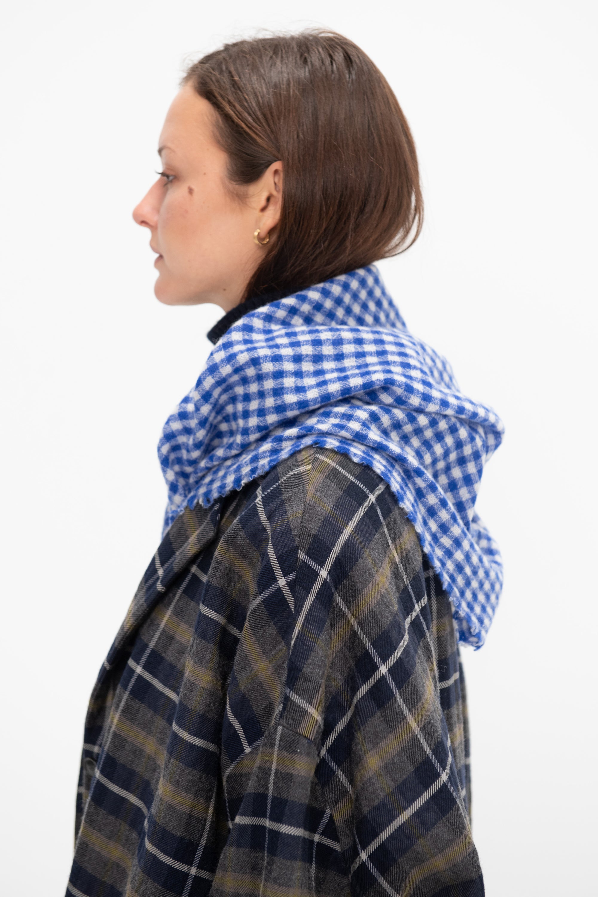 Small Scarf, Electric Blue