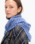 Small Scarf, Electric Blue