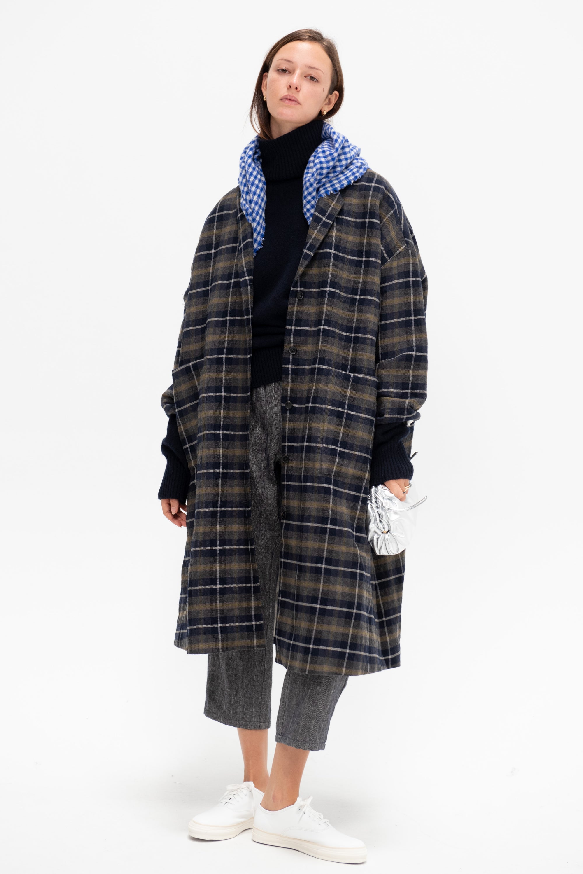Small Scarf, Electric Blue