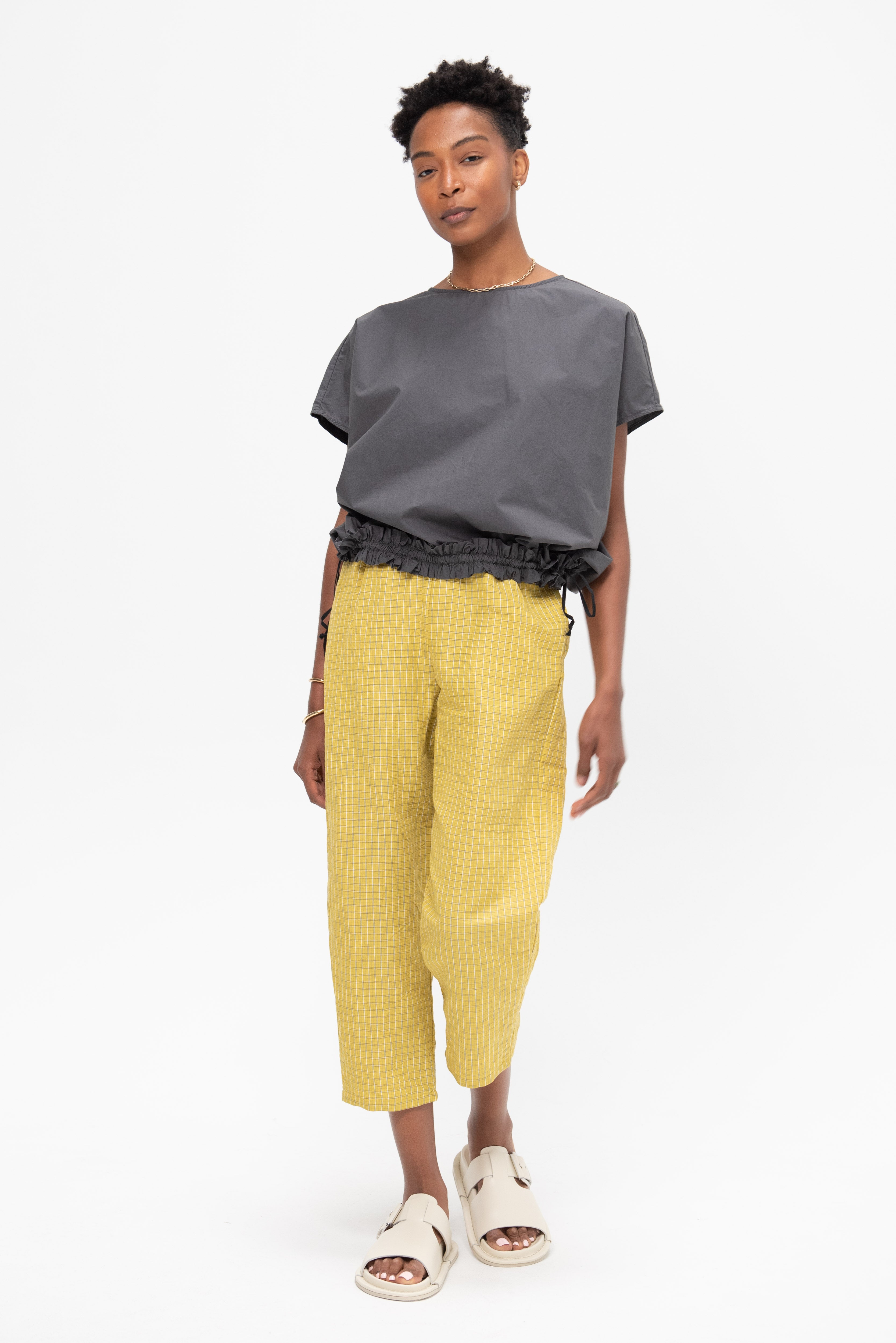 Apuntob Fine Wale Corduroy Trousers - Naturale | Bon
