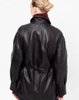 Maeve - Leather Jacket, Black