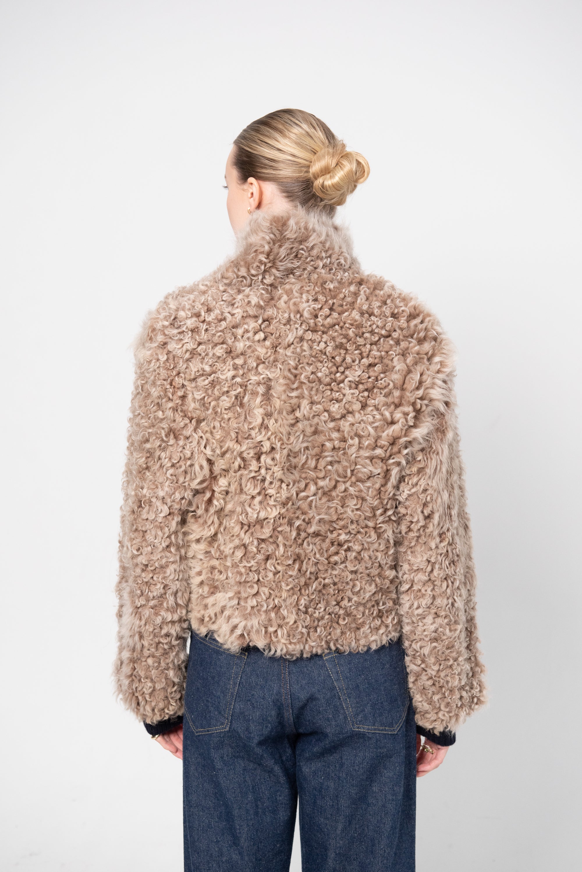 Mooney - Shearling Jacket, Hazel