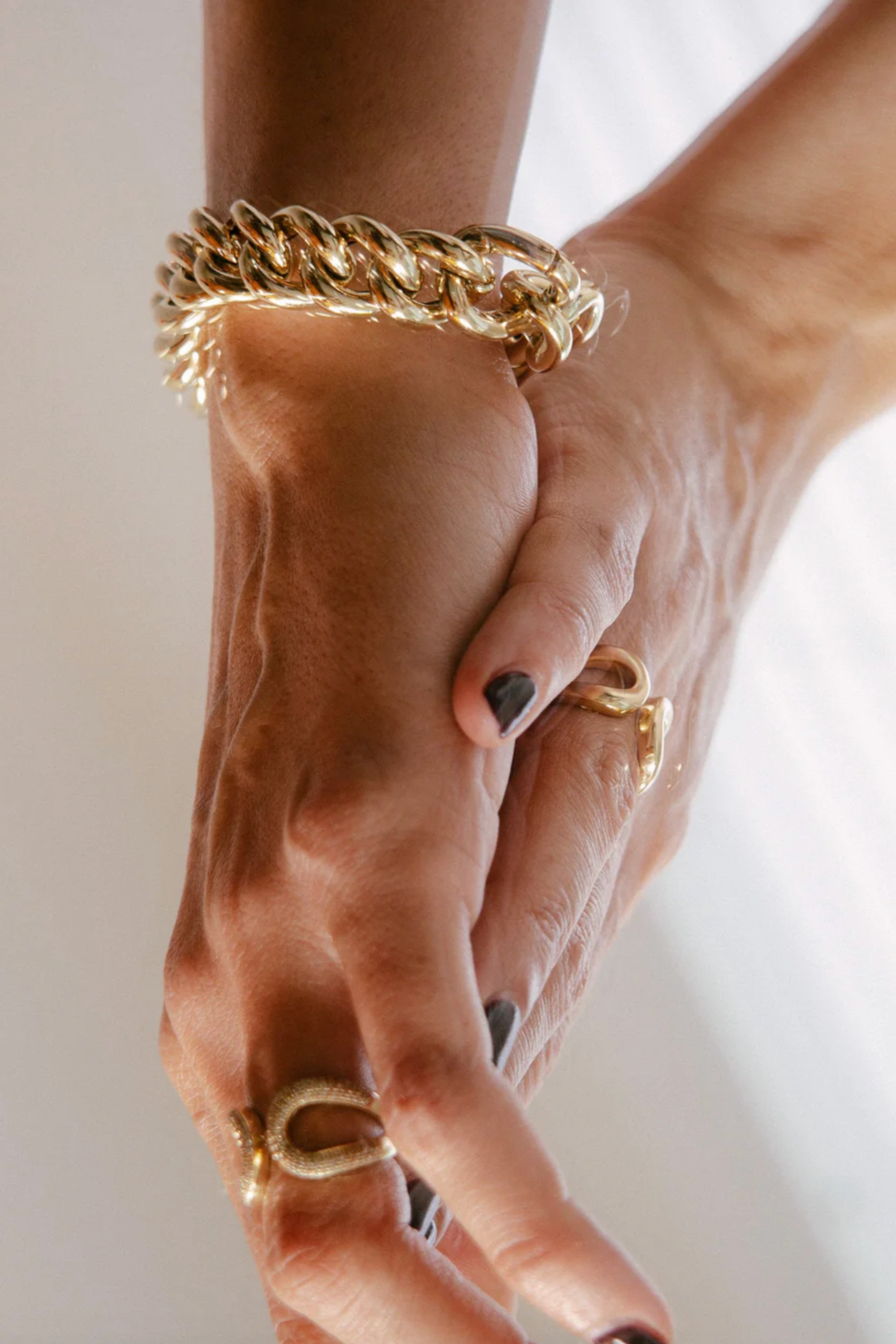 GABRIELA ARTIGAS - Full Palma Bracelet, Yellow Gold Plate