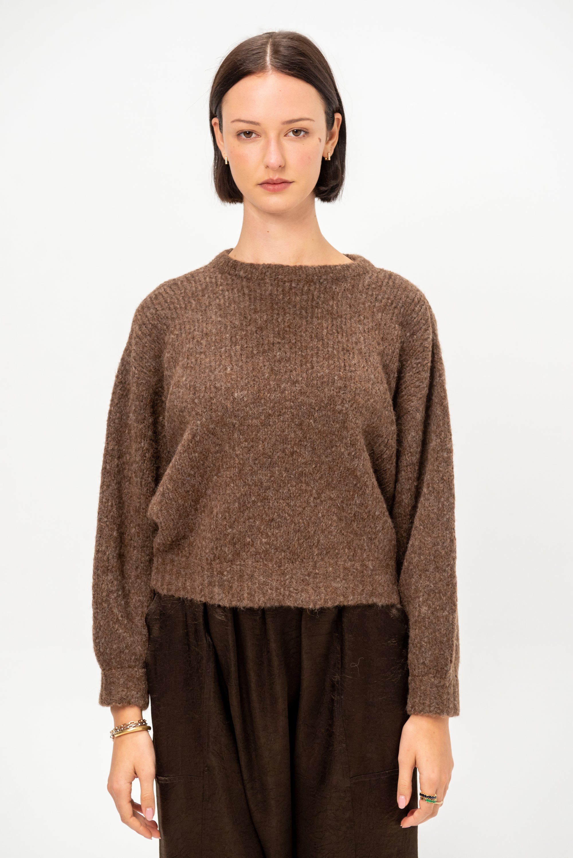 Balloon Sleeve Sweater