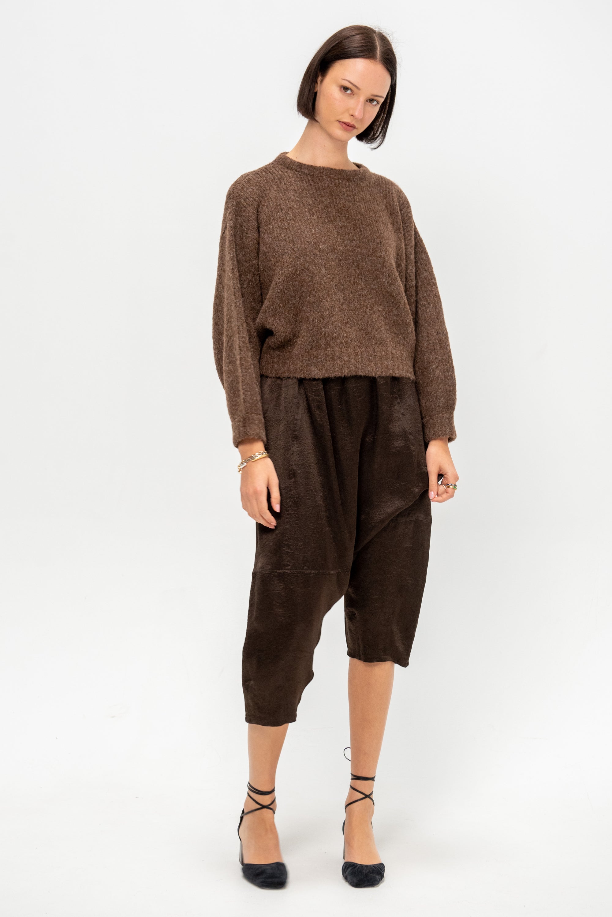 Balloon Sleeve Sweater