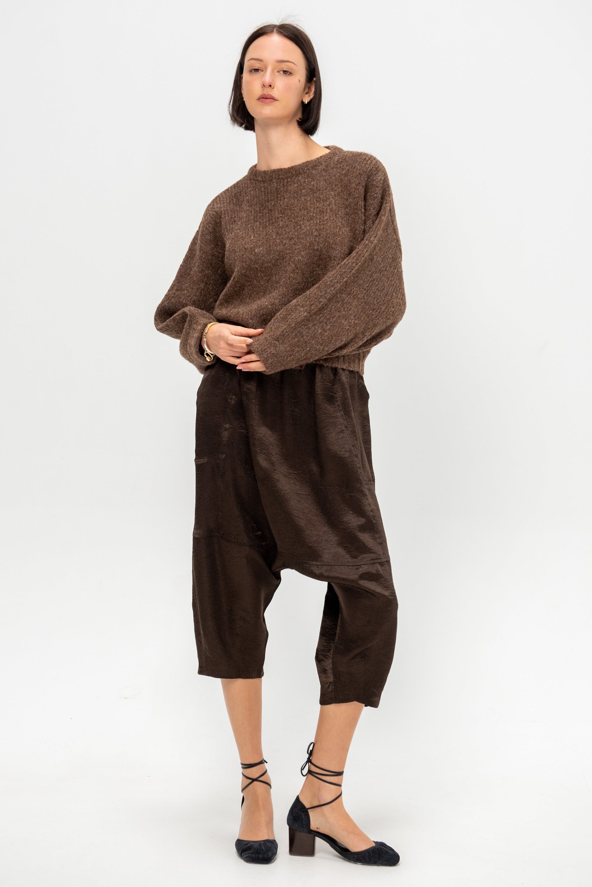 Balloon Sleeve Sweater