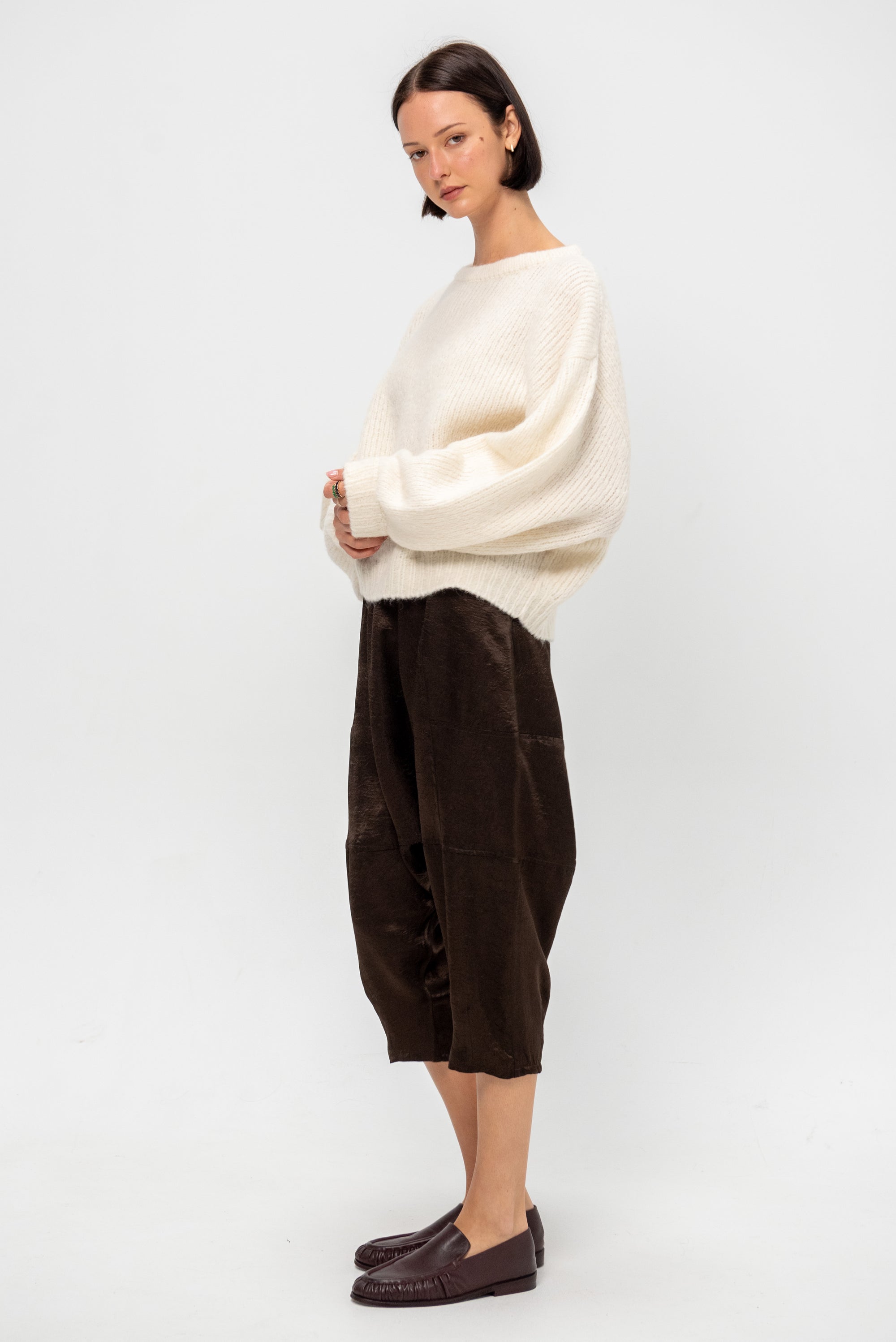 Balloon Sleeve Sweater