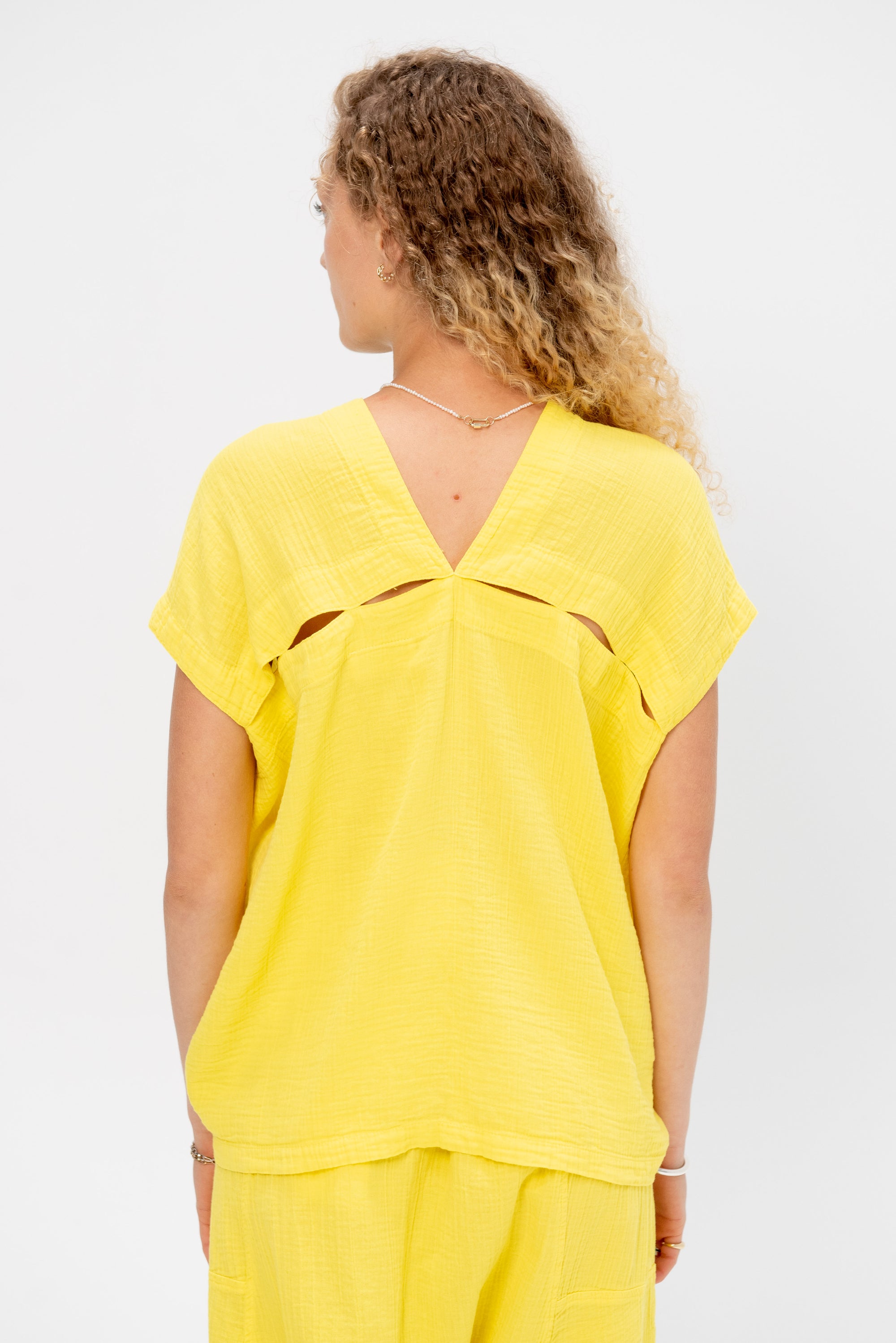 Celeste Top, Yellow