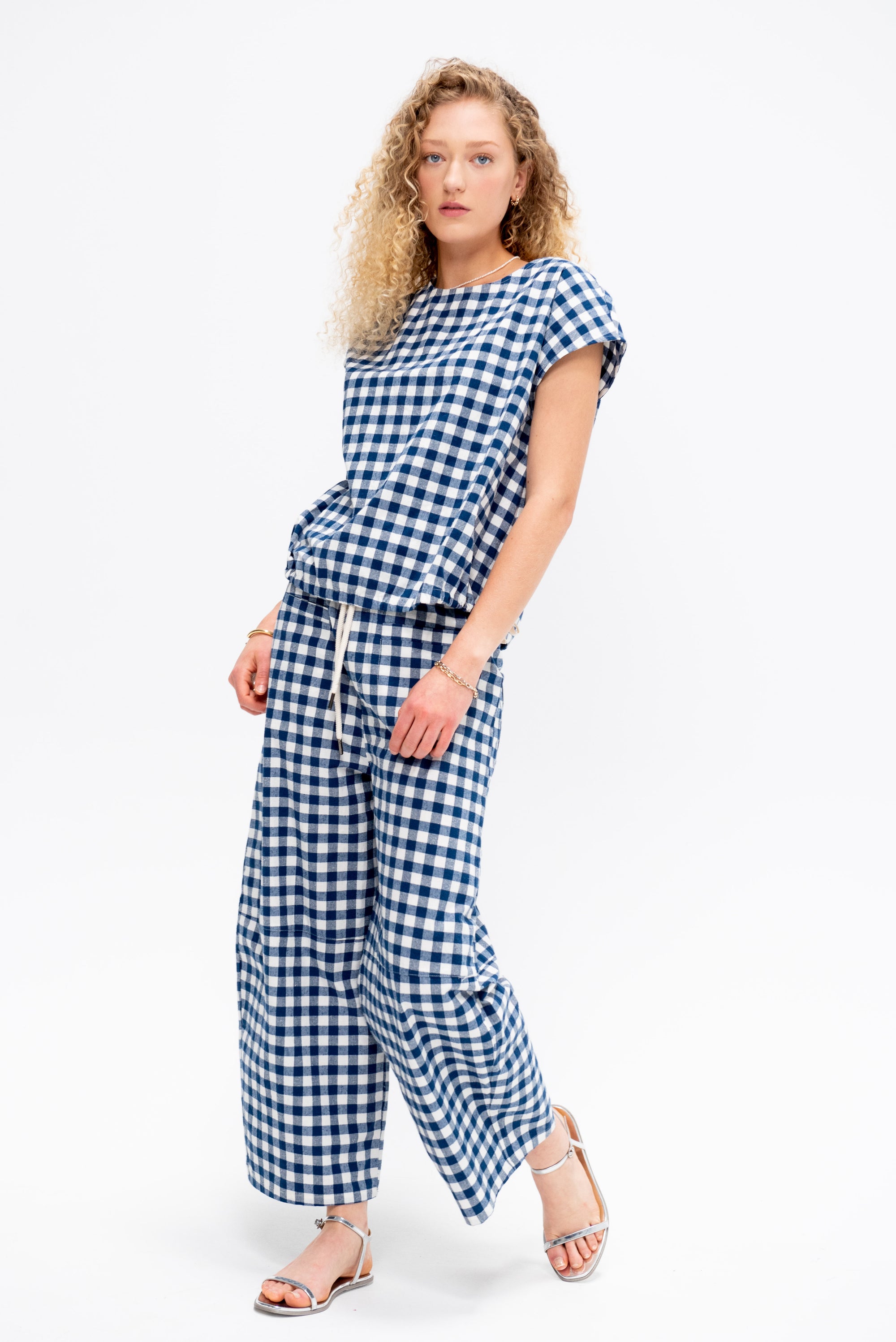 Gaia Top, Gingham