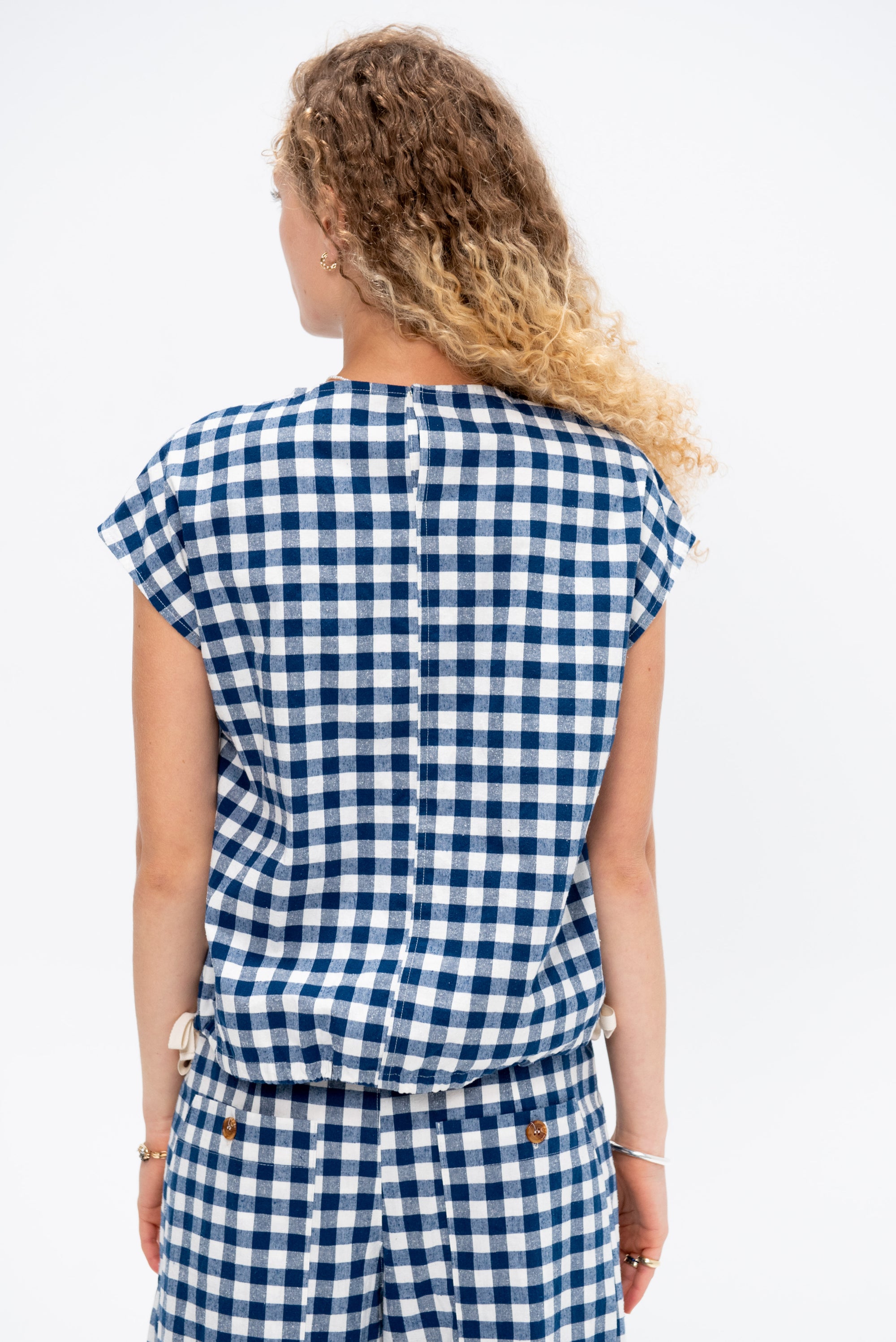 Gaia Top, Gingham