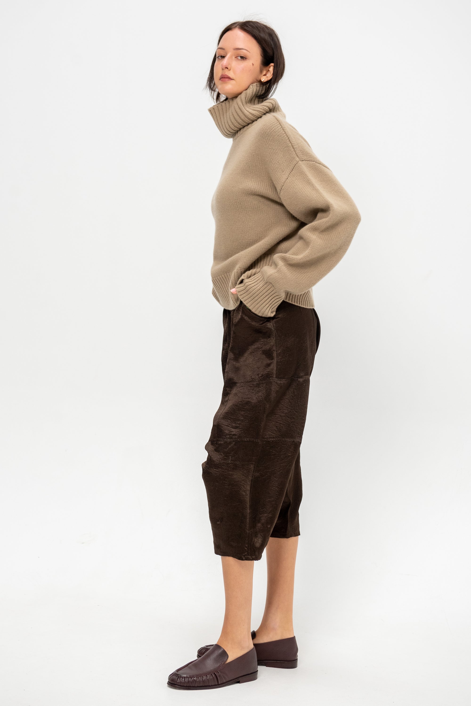 Kiko Pant Satin, Espresso