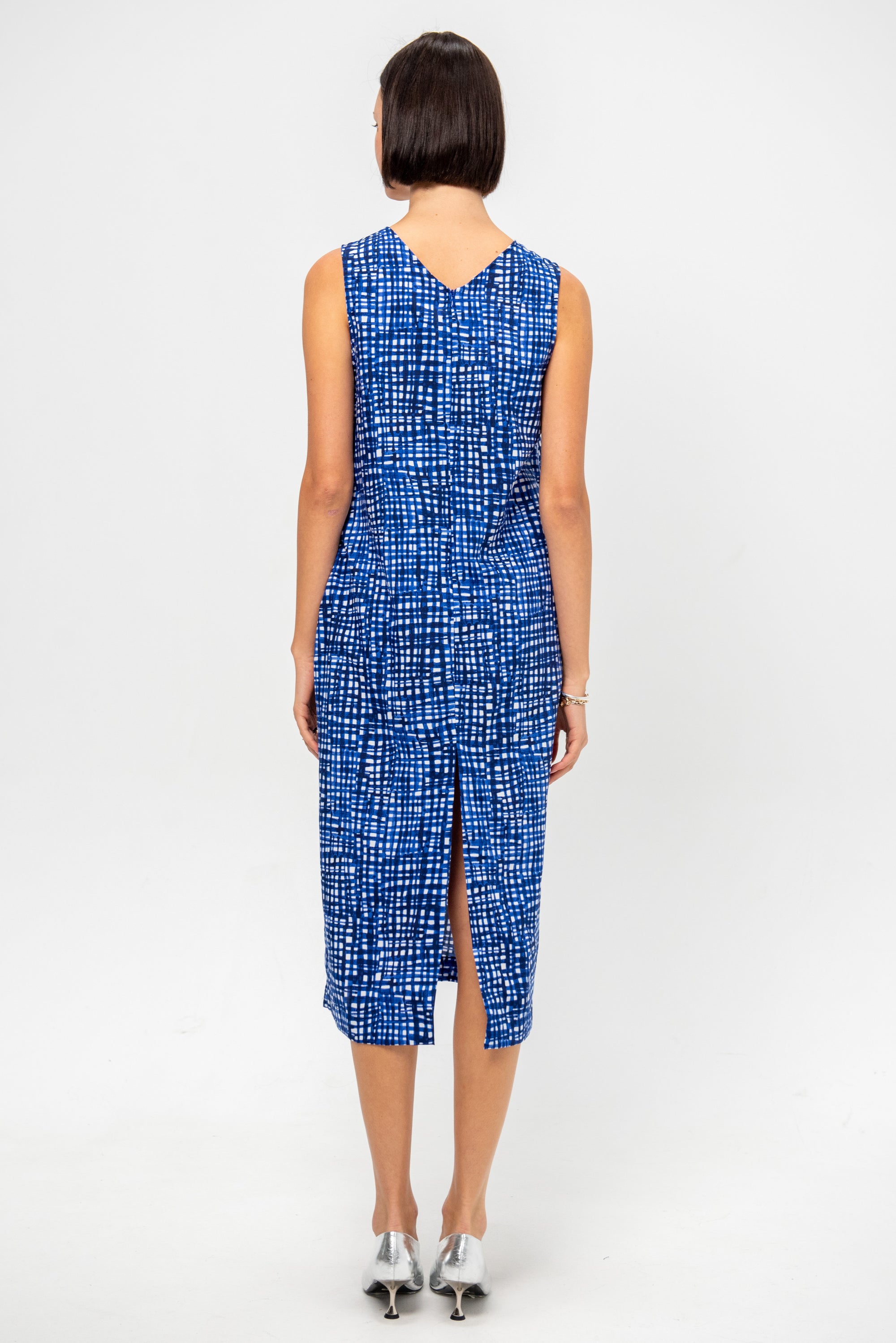 Nora Dress, Blue Check